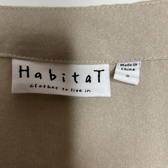 Habitat High/Low Top in Oatmeal Size S - Picture 3 of 6